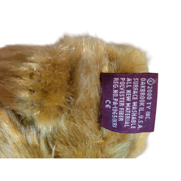 Ty Attic Treasures Fern the Bear Give Peas A Chance Vtg 2000 - Picture 6 of 7